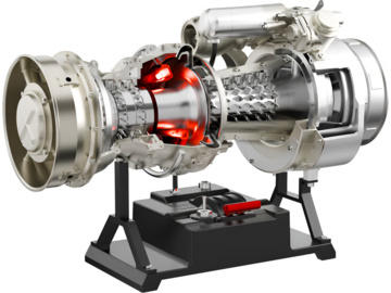 Teching silnik turbo śmigłowy / TE-DM136