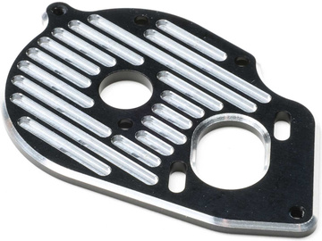 TLR płyta silnika, CNC aluminium, czarna: 22S Sprint / TLR-1071
