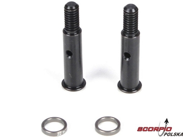 22SCT Front Axles (2) / TLR1108