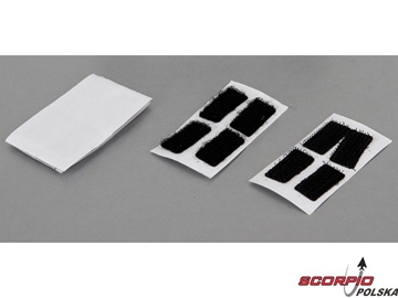 TLR 22 2.0: Rzep karoserii 10 x 20mm (8) TLR 22 2.0: Rzep karoserii 10 x 20mm (8) / TLR230003