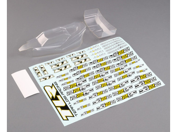 TLR 22 5.0: Karoseria niemalowana ze skrzydłem Ultra TLR 22 5.0: Karoseria niemalowana ze skrzydłem Ultra / TLR230013