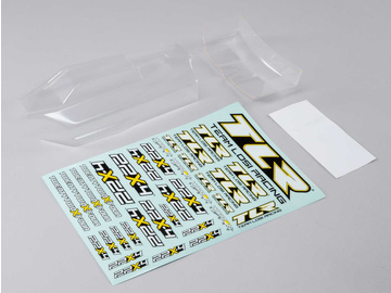 TLR karoseria ultra lekka, skrzydło, niemalowana: 22X-4 TLR karoseria ultra lekka, skrzydło, niemalowana: 22X-4 / TLR230017