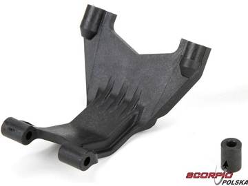 TLR 22 3.0: Obudowa przekładni, poprzeczka podw TLR 22 3.0: Obudowa przekładni, poprzeczka podw / TLR231041