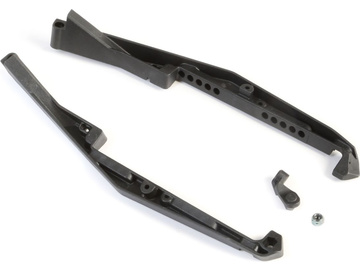 TLR 22 5.0: Ochronne elementy podwozia, uchwyt wentylatora TLR 22 5.0: Ochronne elementy podwozia, uchwyt wentylatora / TLR231074