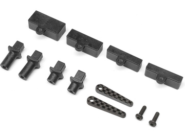 TLR łoże akumulatora aluminium: 22X-4 / TLR231102