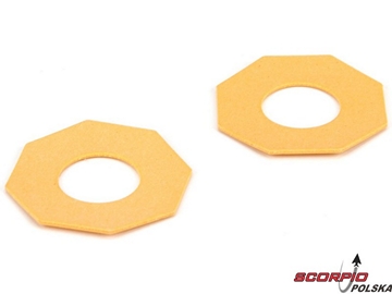 TLR 22 2.0: Okładziny sprzęgła HDS (2) TLR 22 2.0: Okładziny sprzęgła HDS (2) / TLR232007