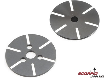 TLR 22-4 2.0: Płyta sprzęgła ciernego TLR 22-4 2.0: Płyta sprzęgła ciernego / TLR232043