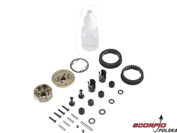 TLR 22-4 2.0: Dyferencjał przedni/tylny TLR 22-4 2.0: Dyferencjał przedni/tylny / TLR232047