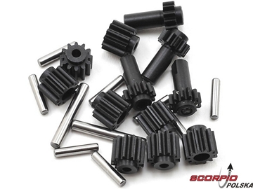 TLR 22-4 2.0: Komplet kół zębatych dyferencjału TLR 22-4 2.0: Komplet kół zębatych dyferencjału / TLR232050