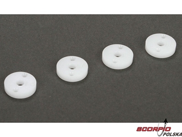 TLR wsz 22/SCTE: Tłok amort 12mm 1.6x2 CNC (4) / TLR233009