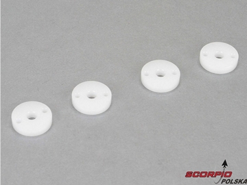 TLR wsz 22/SCTE: Tłok amort 12mm 1.7x2 CNC (4) / TLR233010