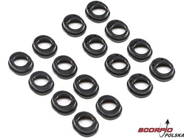 TLR 22 wszystkie: Wkłady zwrotnicy 2,3,4mm (8) TLR 22 wszystkie: Wkłady zwrotnicy 2,3,4mm (8) / TLR234090