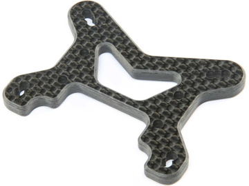 TLR wieża amortyzatorów przednia, węglowa: 22X-4 TLR wieża amortyzatorów przednia, węglowa: 22X-4 / TLR234122