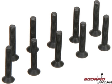 Śruba FH M3 x 18mm (10) Śruba FH M3 x 18mm (10) / TLR235005