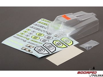 TLR 8ight-E 4.0: Karoseria niemalowana TLR 8ight-E 4.0: Karoseria niemalowana / TLR240007