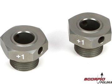 TLR 8ight 3.0: Duralowa piasta koła +1mm TLR 8ight 3.0: Duralowa piasta koła +1mm / TLR242004