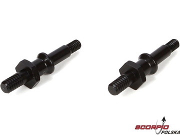 TLR 8ight 3.0: Sworzeń dystansowy mocow amort (2) TLR 8ight 3.0: Sworzeń dystansowy mocow amort (2) / TLR243000