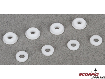 TLR 8ight 3.0: Prowadnica i tuleja wału amort (4) TLR 8ight 3.0: Prowadnica i tuleja wału amort (4) / TLR243013