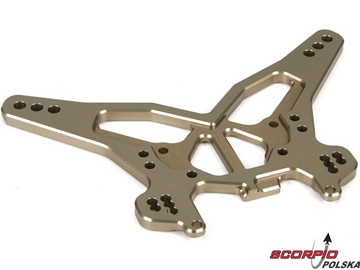 TLR: 8T 3.0: Wieża amort. tył, aluminium / TLR244020