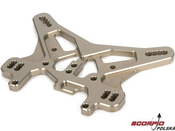 TLR 8ight 4.0: Wieża amortyzatorów tylna aluminium / TLR244026