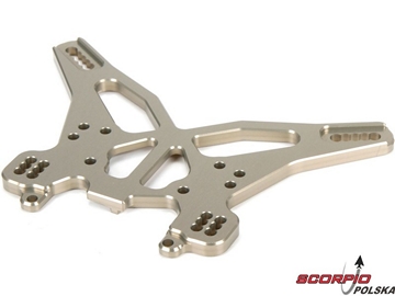 TLR 8ight-T 4.0: Wieża amortyzatorów tylna aluminium / TLR244030