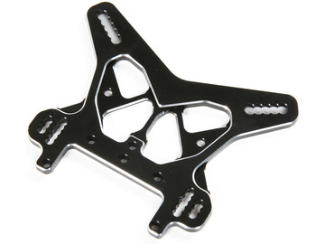 TLR wieża amortyzatorów tylna, aluminium, czarna: 8X/8XE / TLR244062
