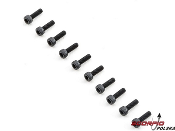 TLR Śruba CH M2.5x8mm (10) TLR Śruba CH M2.5x8mm (10) / TLR255004