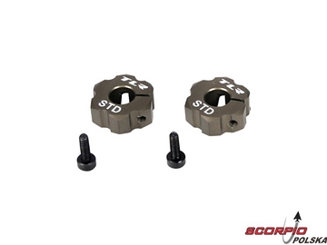 Rear Hex. Standard Width. Aluminum: 22 / TLR2930