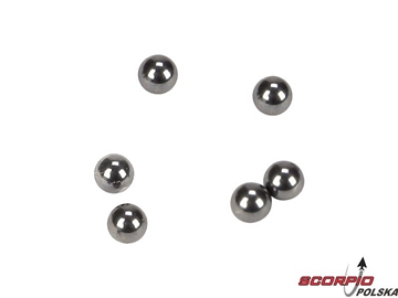 Tungsten Carbide Diff Balls. 2mm (6) / TLR2947