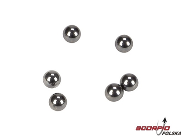 Tungsten Carbide Diff Balls. 2mm (6) Tungsten Carbide Diff Balls. 2mm (6) / TLR2947