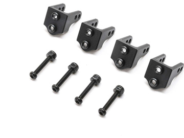 TLR mocowanie amortyzatora górne, aluminium, czarne: Mini LMT (4) TLR mocowanie amortyzatora górne, aluminium, czarne: Mini LMT (4) / TLR314010