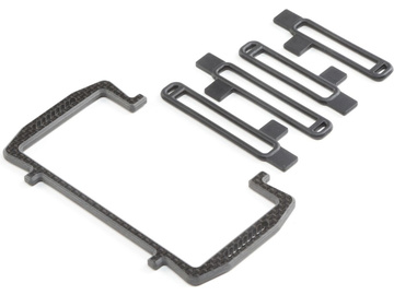 TLR 22 5.0: Łoże akumulatora węgiel TLR 22 5.0: Łoże akumulatora węgiel / TLR331040