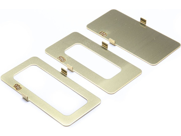 TLR 22: Zestaw obciążników akumulatora mosiądz 18g, 25g, 36g TLR 22: Zestaw obciążników akumulatora mosiądz 18g, 25g, 36g / TLR331045