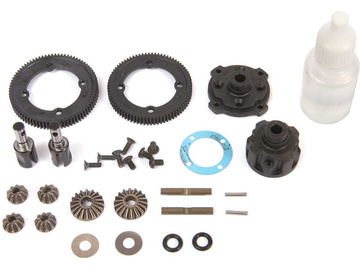 TLR centralny dyferencjał kompletny, metalowe koła zębate: 22X-4 TLR centralny dyferencjał kompletny, metalowe koła zębate: 22X-4 / TLR332085