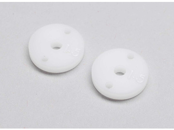 TLR tłok amortyzatora CNC 2.3mm, 2x1.5mm, G3 (2) / TLR333022