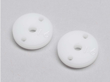 TLR tłok amortyzatora CNC 2.3mm, 2x1.1.6mm, G3 (2) TLR tłok amortyzatora CNC 2.3mm, 2x1.1.6mm, G3 (2) / TLR333023