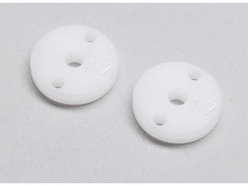 TLR tłok amortyzatora CNC 2.3mm, 2x1.7mm, G3 (2) TLR tłok amortyzatora CNC 2.3mm, 2x1.7mm, G3 (2) / TLR333024