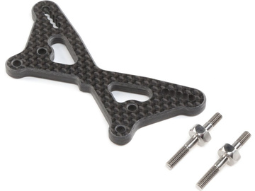 TLR 22 5.0: Wieża amortyzatorów przednia węglowa TLR 22 5.0: Wieża amortyzatorów przednia węglowa / TLR334054