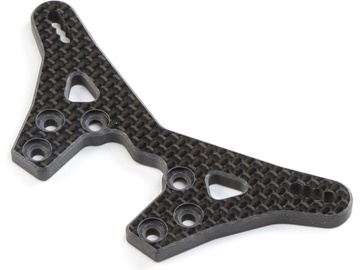 TLR 22 5.0: Wieża amortyzatorów tylna obniżona węglowa TLR 22 5.0: Wieża amortyzatorów tylna obniżona węglowa / TLR334058