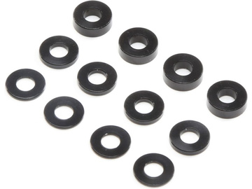 TLR Podkładka M3 aluminium dla Caster blok (4) TLR Podkładka M3 aluminium dla Caster blok (4) / TLR336007