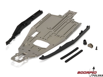 TLR 22-4: Zestaw konwersji dla skróconego podwozia / TLR338002
