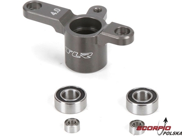 TLR 8ight 4.0: Dźwignia gazu 3-ramienna aluminium, / TLR341002
