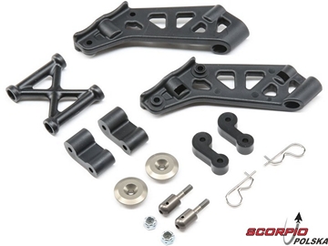 TLR 8/E/T 4.0: Łoże skrzydła Gen II TLR 8/E/T 4.0: Łoże skrzydła Gen II / TLR341005