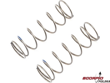 TLR 8B 4.0: Sprężyna amortyzatora EVO przednia 16mm 5.1R niebieska (2) TLR 8B 4.0: Sprężyna amortyzatora EVO przednia 16mm 5.1R niebieska (2) / TLR344019