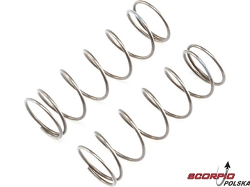 TLR 8B 4.0: Sprężyna amortyzatora EVO przednia 16mm 5.5R szara (2) TLR 8B 4.0: Sprężyna amortyzatora EVO przednia 16mm 5.5R szara (2) / TLR344021