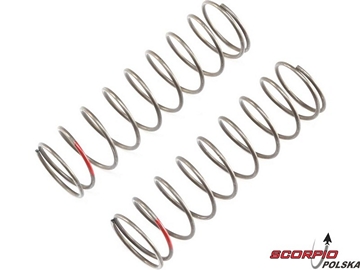 TLR 8B 4.0: Sprężyna amortyzatora EVO tylna 16mm 3.8R czerwona (2) TLR 8B 4.0: Sprężyna amortyzatora EVO tylna 16mm 3.8R czerwona (2) / TLR344023