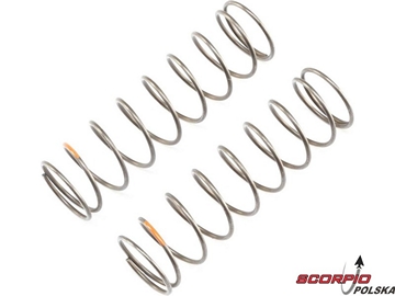 TLR 8B 4.0: Sprężyna amortyzatora EVO tylna 16mm 4.0R pomarańczowa (2) TLR 8B 4.0: Sprężyna amortyzatora EVO tylna 16mm 4.0R pomarańczowa (2) / TLR344024