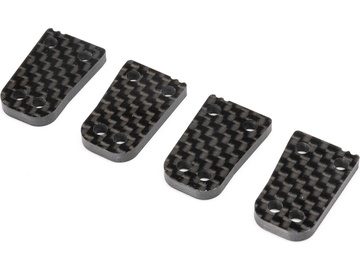 TLR piasta tylna, płyta C, węglowa: 8X, 8XE 2.0 TLR piasta tylna, płyta C, węglowa: 8X, 8XE 2.0 / TLR344057