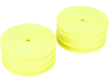 TLR 22-4: Przednie felgi żółte (2) TLR 22-4: Przednie felgi żółte (2) / TLR43004