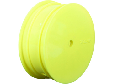 TLR 22 3.0: Fegla przednia 12mm hex żółta (2) / TLR43010